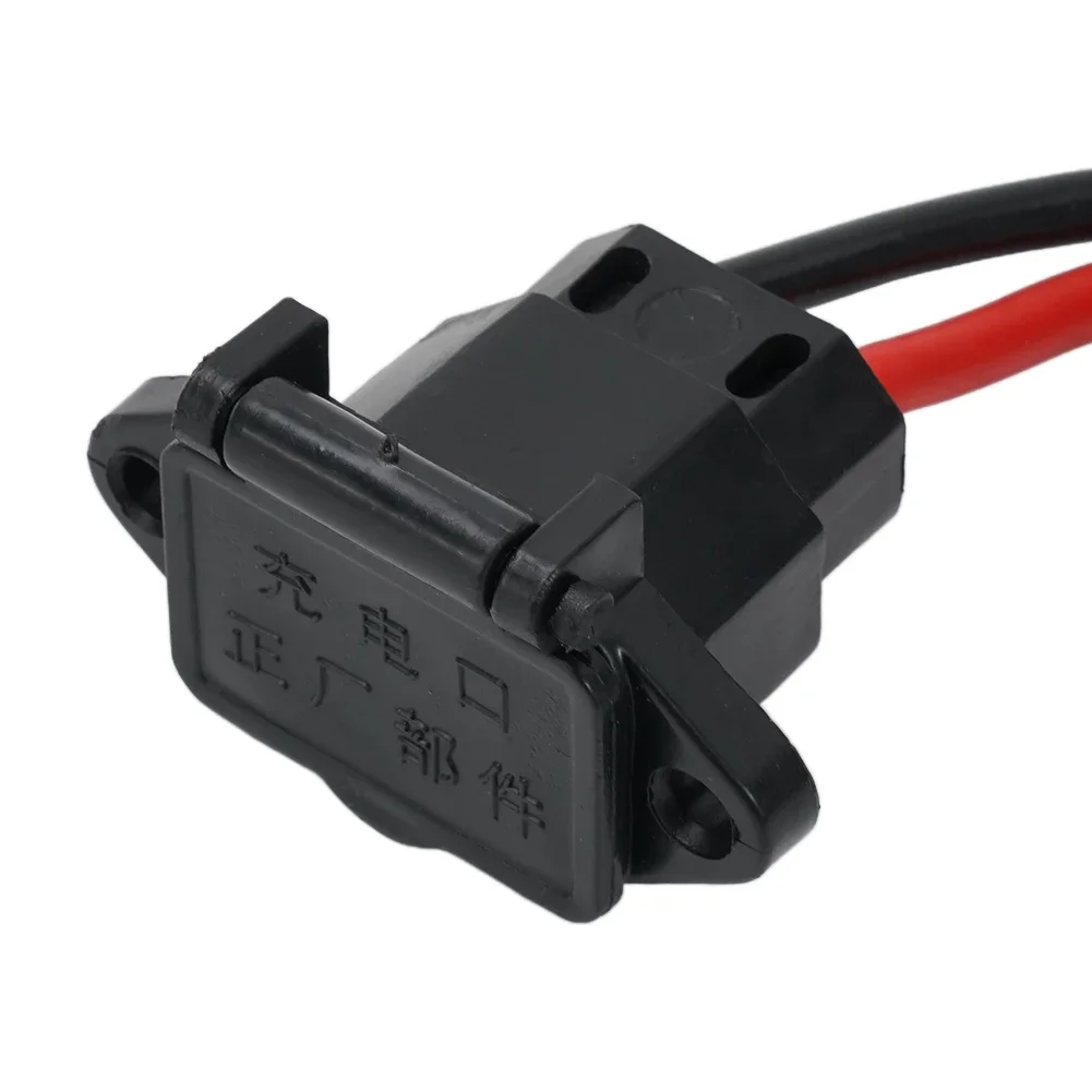 Electric Scooter Vehicle Charging Socket E-Bike Car Plug Cable Wire Connector