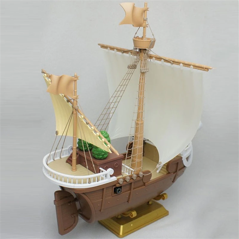 Bandai One Piece GOING MERRY Pirate Ship Golden Meri Merley Luffy  Assembling Action Figurals Brinquedos Model - AliExpress