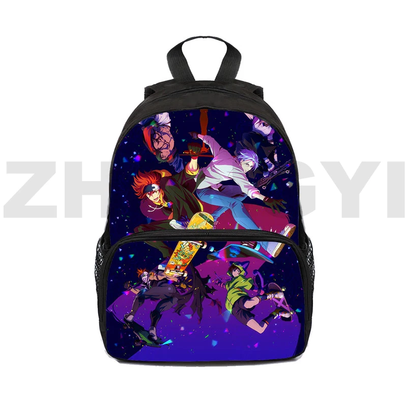 

Anime SK8 the Infinity 3D Backpack Mini Student Print Pattern Skateboard Book Bag 12/16 Inch Women Men Fashion Canvas Bagpack