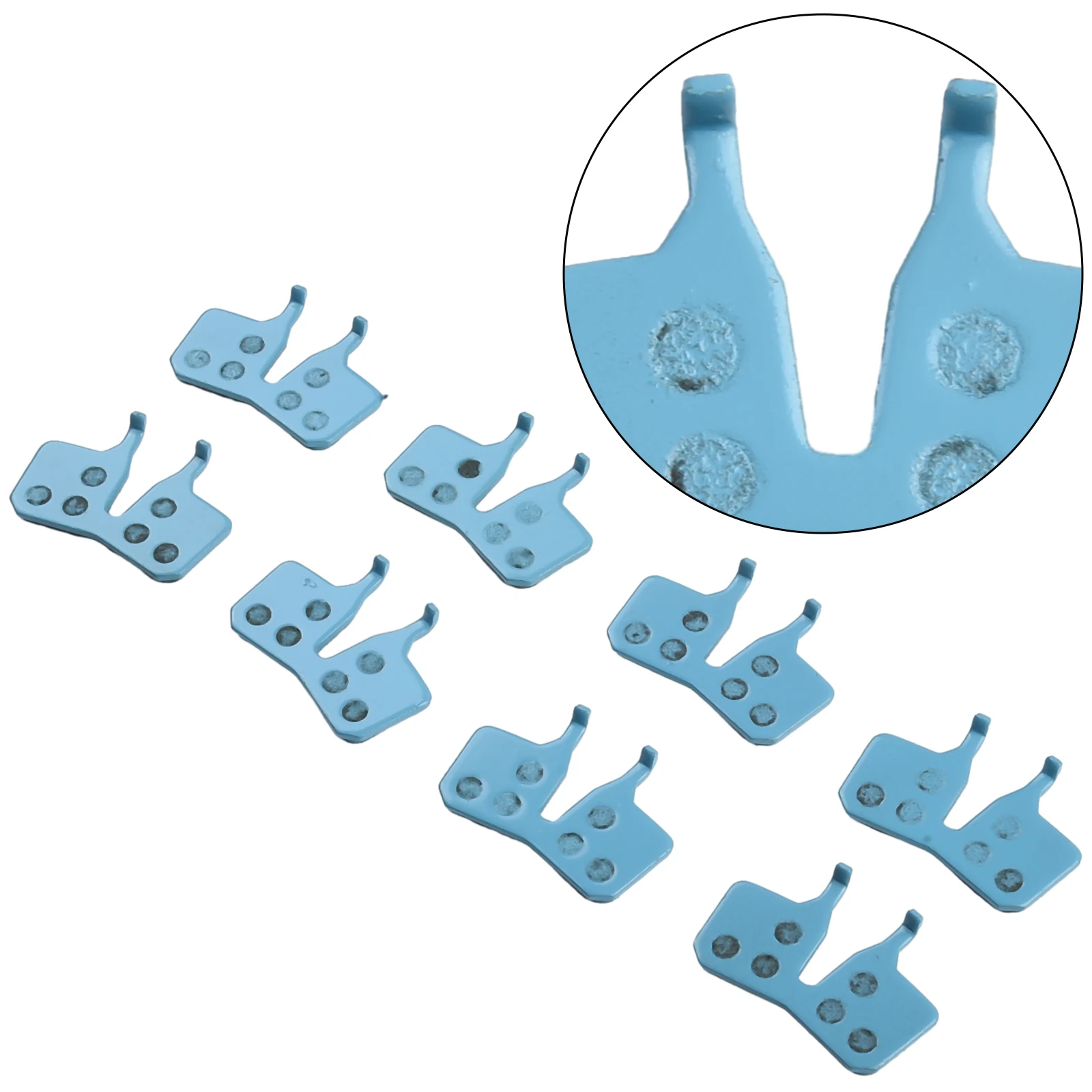 4 Pairs Bicycle Ceramic Disc Brake Pads For MT5 MT7 MTB Bike Disc Brake Pads Replacement Cycling Accessories bicycle disc brake pads brake pads bike brake pads
