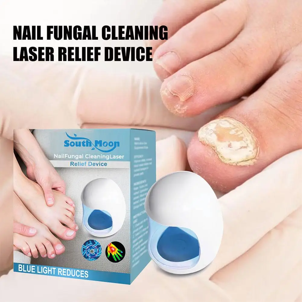 

New Fungal Nail Laser Device Repair Fast Nails Fungus Nail Device Relief Fingernail Fungus Cleaning Toenail Foot Care L5I0