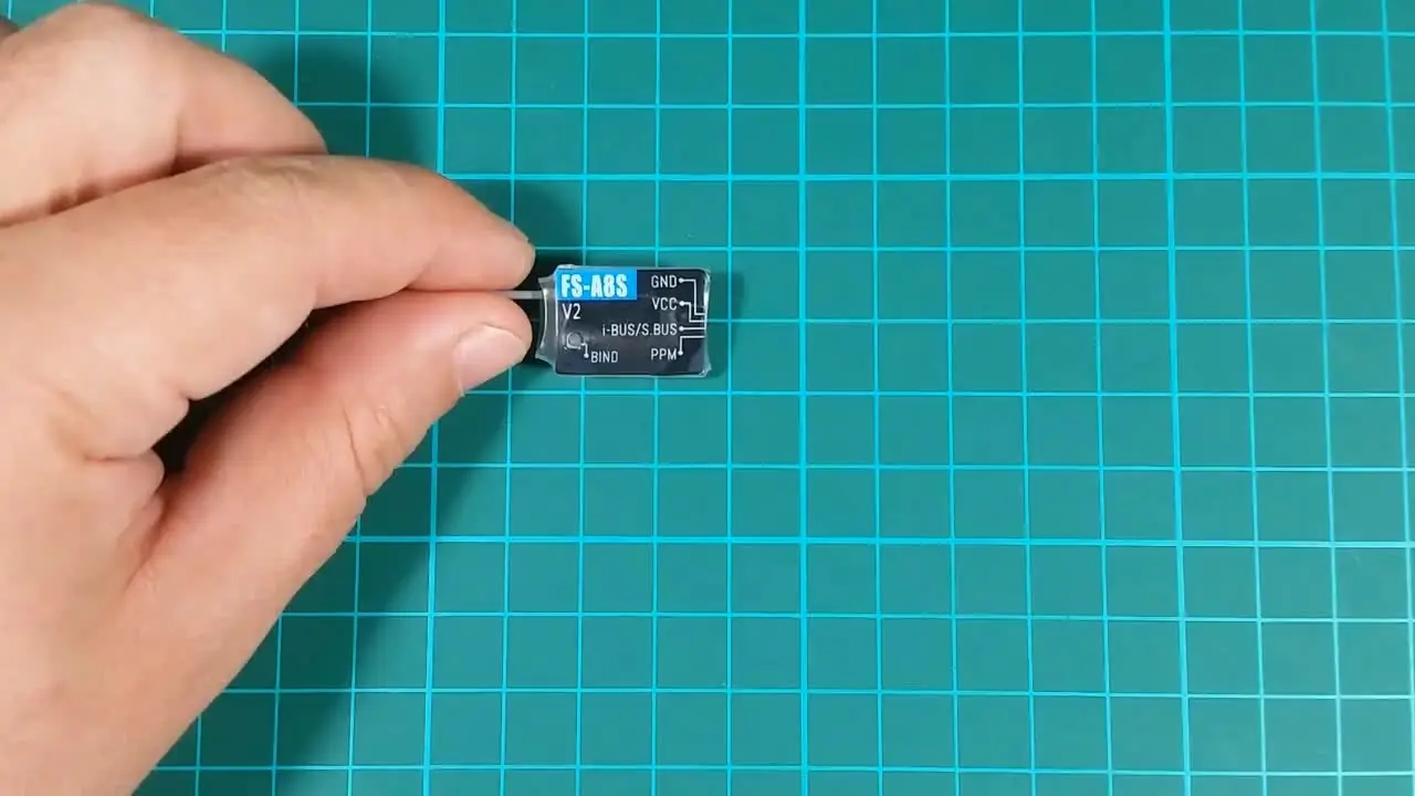 RC Modely Pro Každého. FS-A8S 2.4Ghz 8CH Mini Receiver With PPM I-BUS - Foto 4