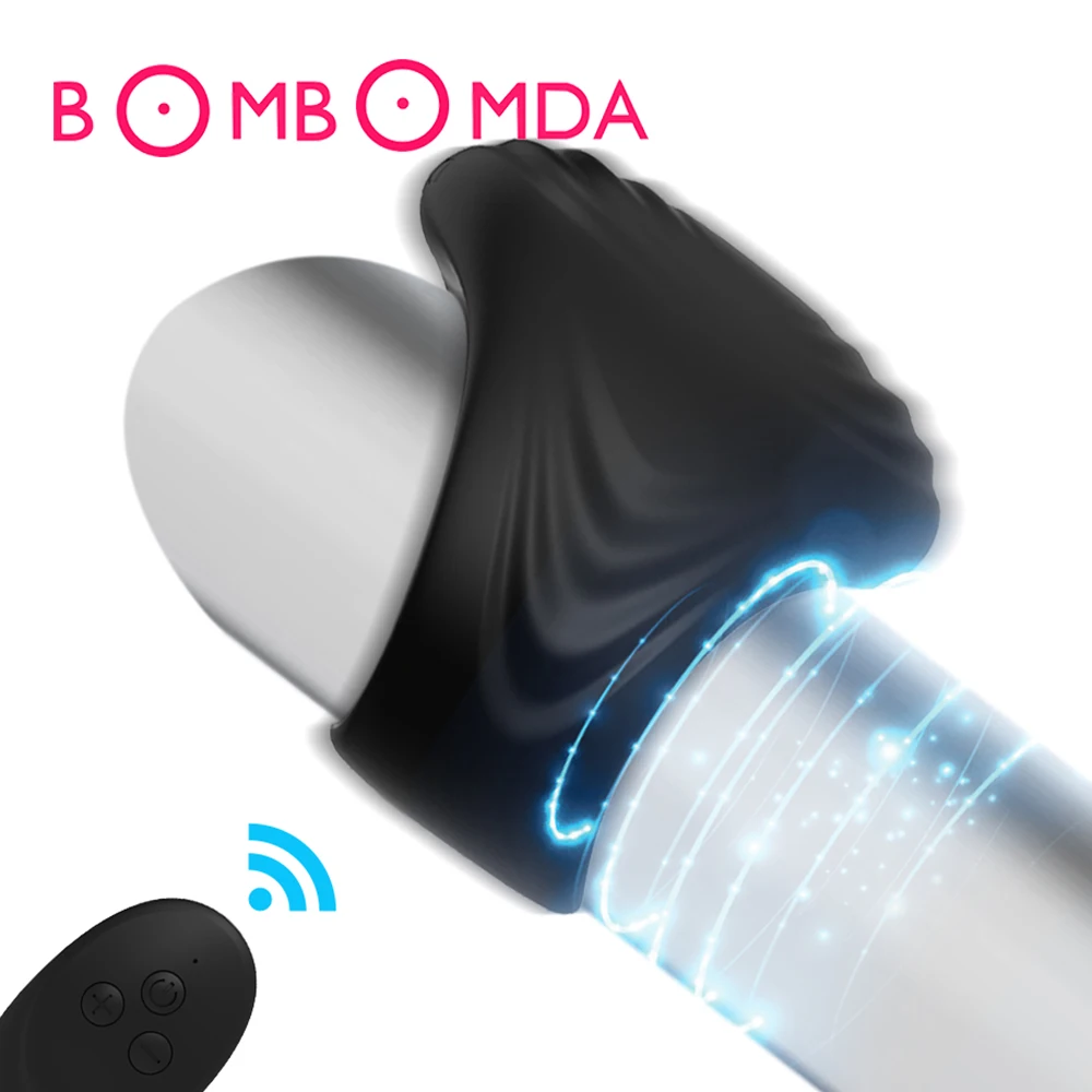 Giocattolo vibratore estensore del sesso per uomini 10 modalità Masturbatore maschile pompino Glande vibratore allenatore ritardato ritardato ed_voghion.com