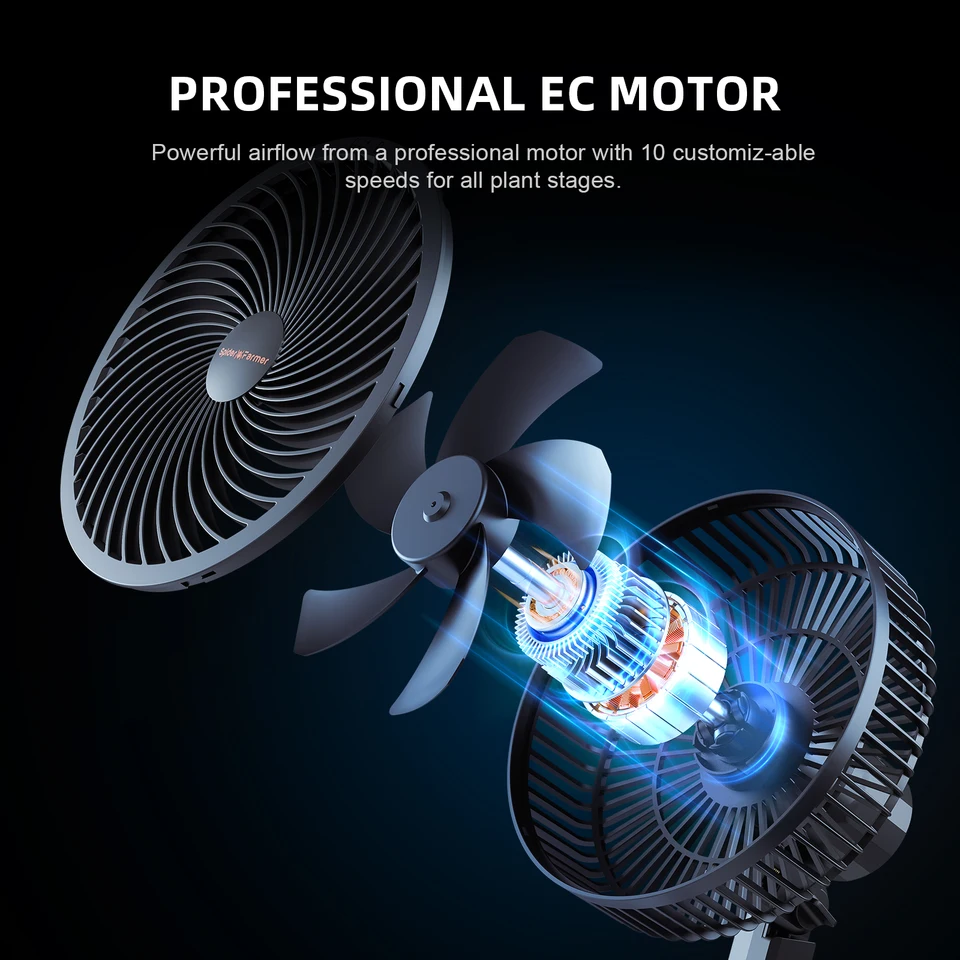 Spider Farmer ６インチクリップオンファン S141b88ec2c5a4ca08fd9f8efa7a2d