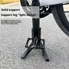 Bicycle Pedal Frame Portable Bike Parking Rack Stand Outdoor Highway Bike Side Stand Convenient Pedal Frame Bike Kickstand Parts 3