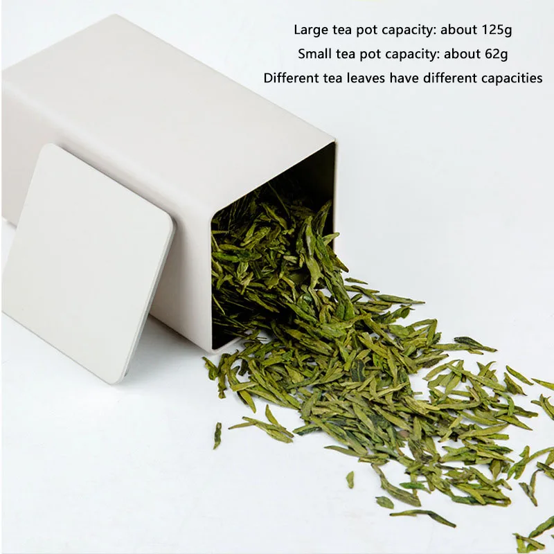 Tinplate Tea Box Tea Coffee Sugar Storage Jars Tin Cans Empty Gift Box Packaging
