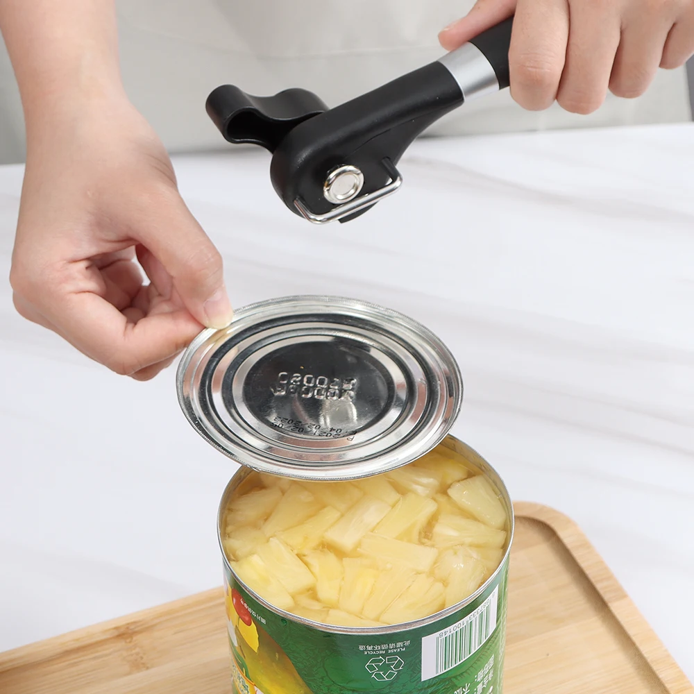  Can Opener Manual, Professional Food-Safe Stainless