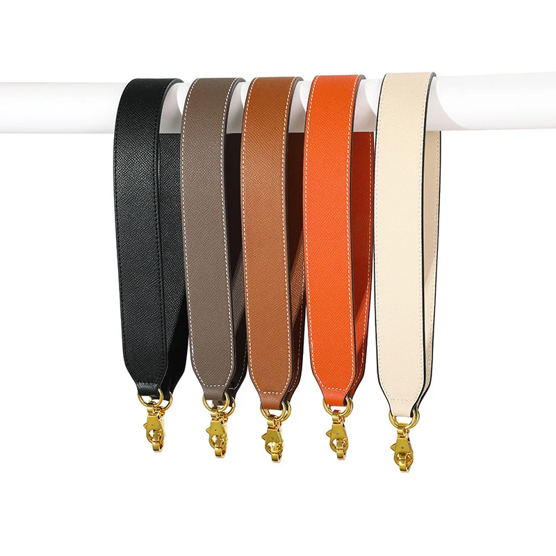 3.8cm Wide Handles Strap 68cm Genuine Leather Handbags Strap Purse Solid Straps Belt Accessories Shoulder Bags Belt Replacement