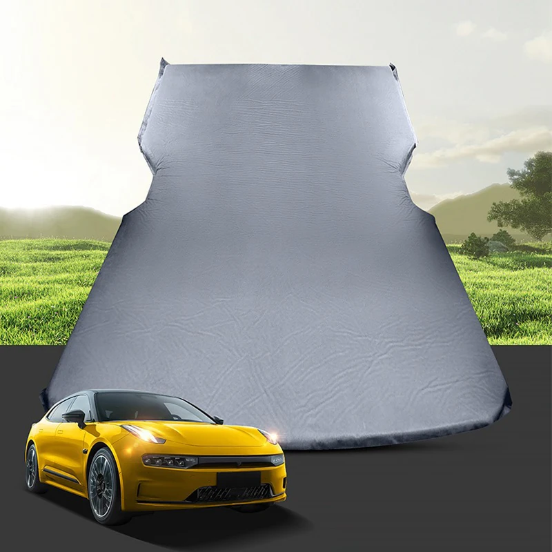 Car Travel Bed Inflatable Air Mattress with Air Pump For ZEEKR 001 Self-driving Tour Bed Outdoor Camping Trip Trunk Sleeping Mat
