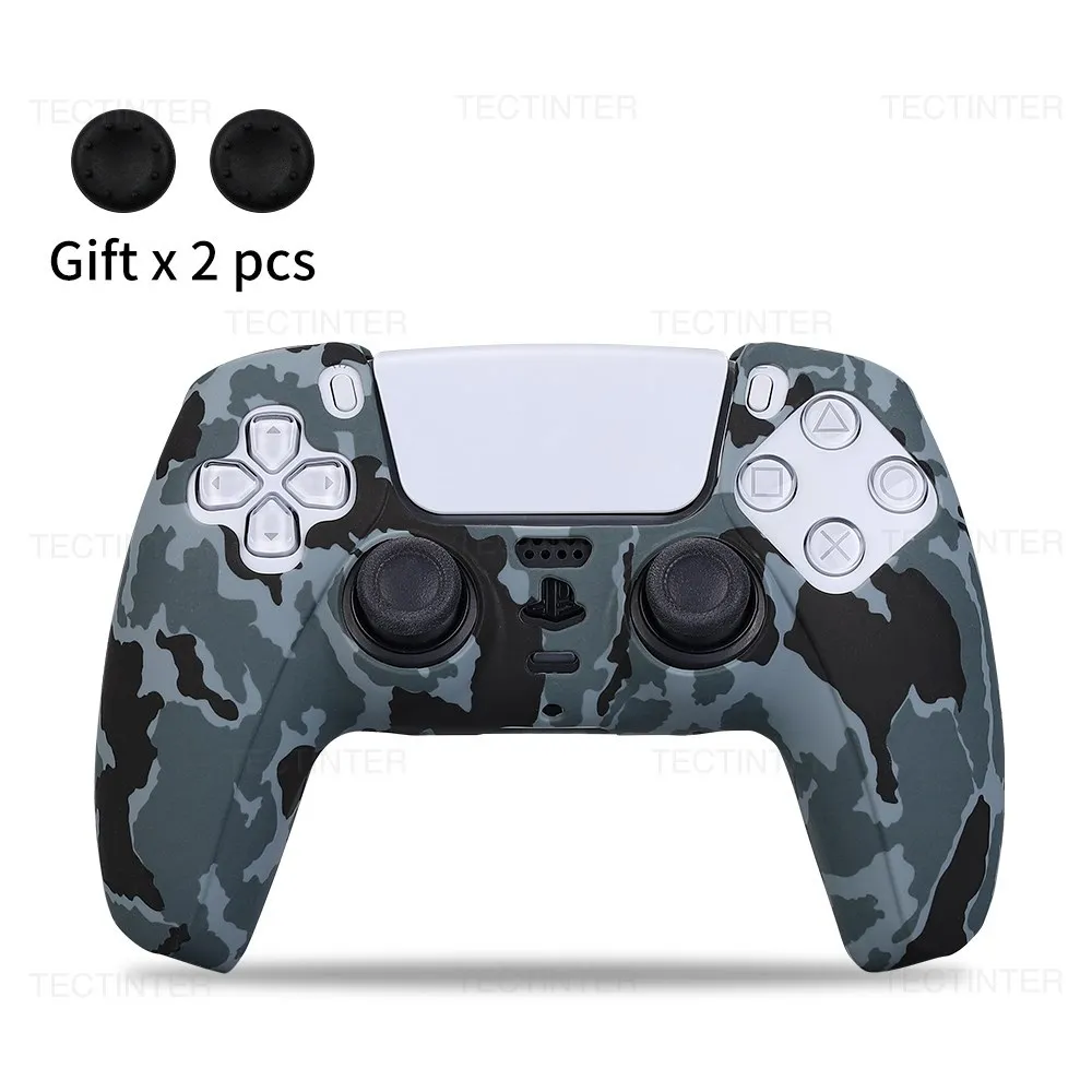 Silicone Anti-Slip Protective Cover with Thumb Grips