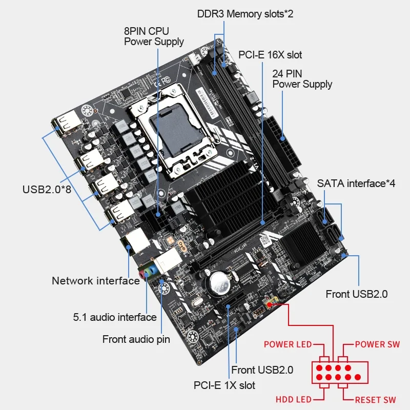 MSI X58 Pro Socket 1366 Motherboard: Luxurious and Powerful