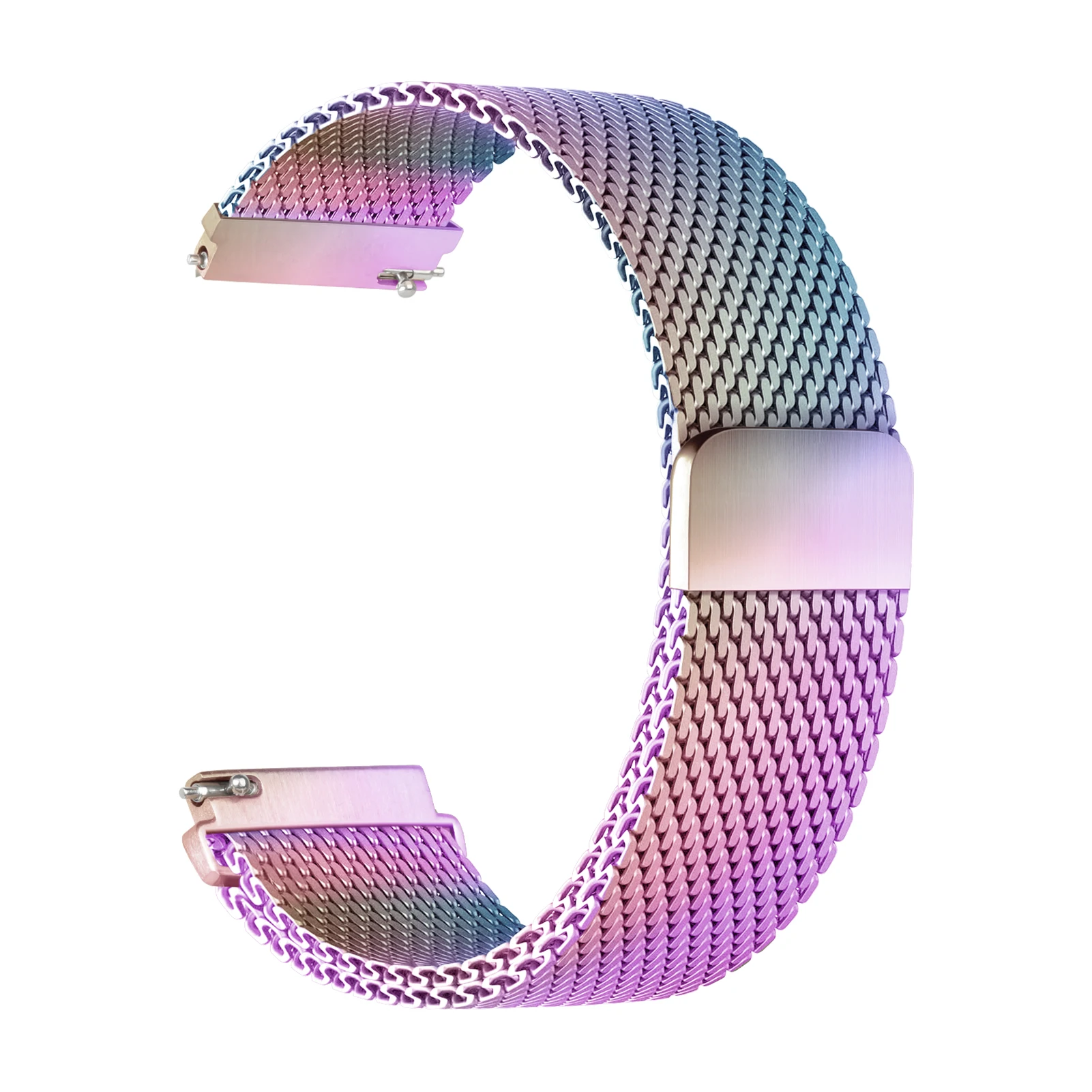 Universal Metal Magnetic Watch Strap - 20mm/22mm Bracelet Band