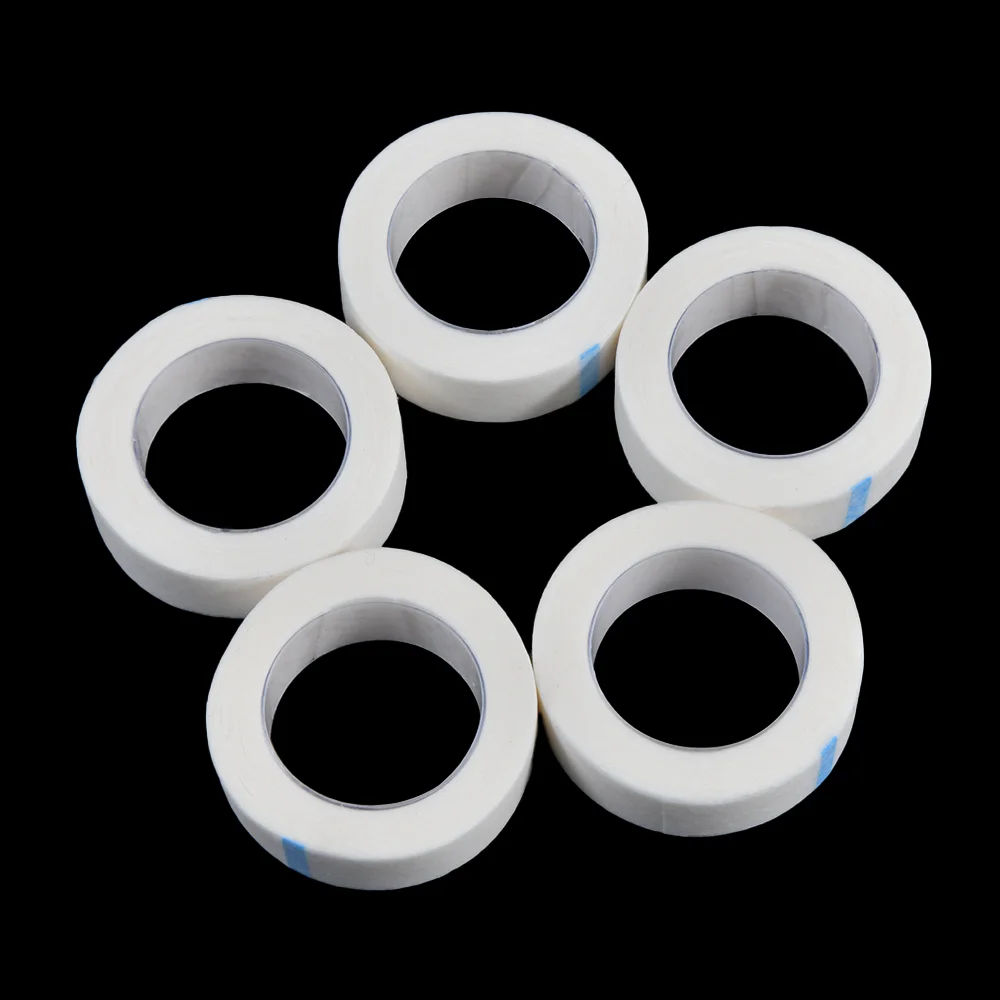 Eyelash Extended Breathable Non-woven Tape for False Eyelash Patch Makeup Tool 5PCS false eyelash extensions tape