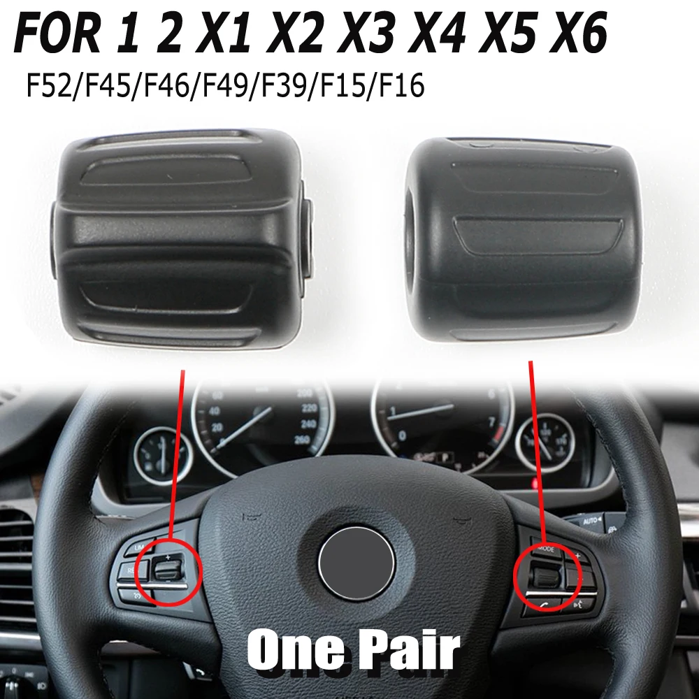 Auto Links Rechts Lenkrad Drehknopf Taste Abdeckung Ersatz Für BMW 1 2 X1  X2 X3 X4 X5 X6 serie F45 F15 F16 F25 F26 F39 - AliExpress