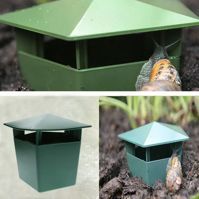 Környezetbarát Csiga Ketrec Slug House Csigacsapda Fogó Kártevők Csaliállomás Eszközök Állati Kártevőirtó Kerti Farmvédő - Image 4