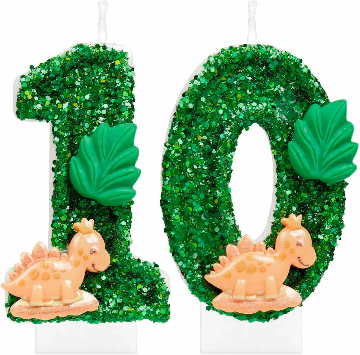 Dinosaur Themed Birthday Celebration Candle - Perfect for Party Decor and Cake Toppers