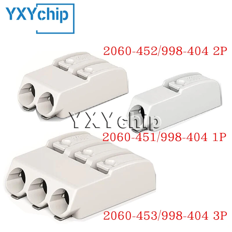 10-100Pcs 2060-451/998-404 1P 2060-452/998-404 2P 2060-453/99..