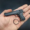 1:3 High Quality Metal Model Desert Eagle Keychain Toy Gun Miniature Alloy Pistol Collection Toy Gift Pendant 4