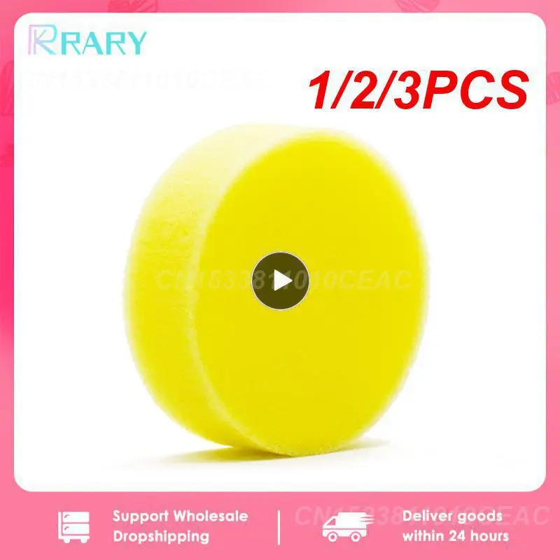 1/2/3PCS Shoes Shine Sponge Waxing Polishing Sponge Coat Brush Car Seat Cleaning Wipe Home Furniture Brush Kitchen Foaming Clean