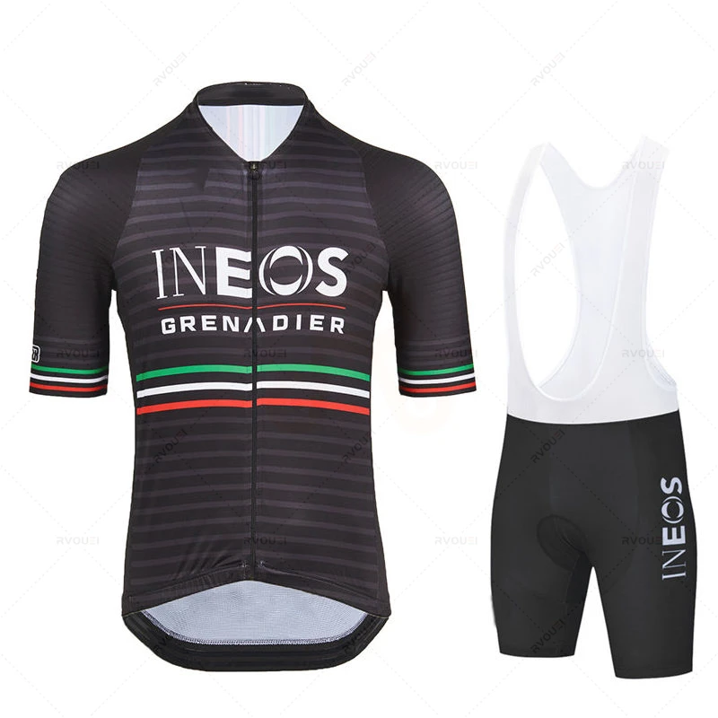 Ineos Colombia Epic Cycling Jersey Set, Short Sleeve Bicycle Wear, MTB Clothing, Bike Uniform, Racing Shirt, New, Summer 4