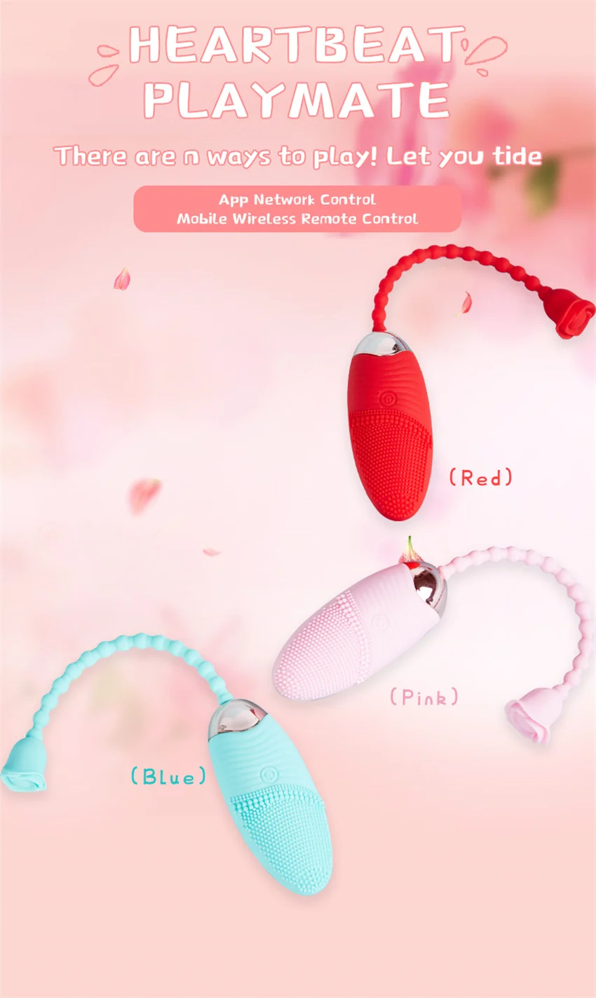 Rosen-doppel-vibrator Mit Saugfunktion Für Klitoris Und G-punkt_voghion.com