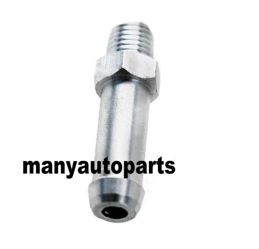 For Aluminum Radiator Overflow Nipple Fitting Under Cap 1/16" NPT Universal