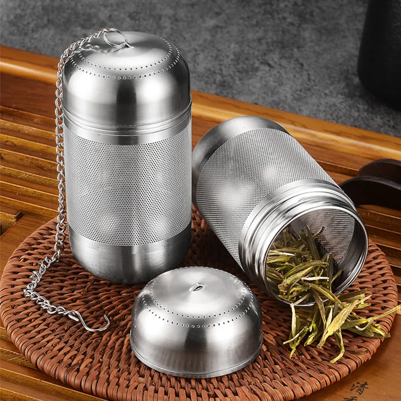 Stainless Steel Tea Infuser tea infuser tea strainer tea filter Tea Leaves Spice Strainer Fine Mesh Coffee Diffuser Filter Seasoning Ball Teaware Kitchen Accessorie