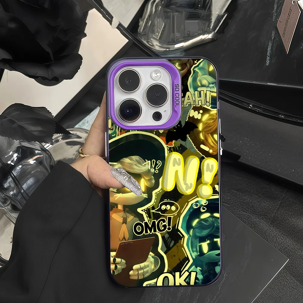 Anime M-Murder D-Drones Colorful Protective Phone Case