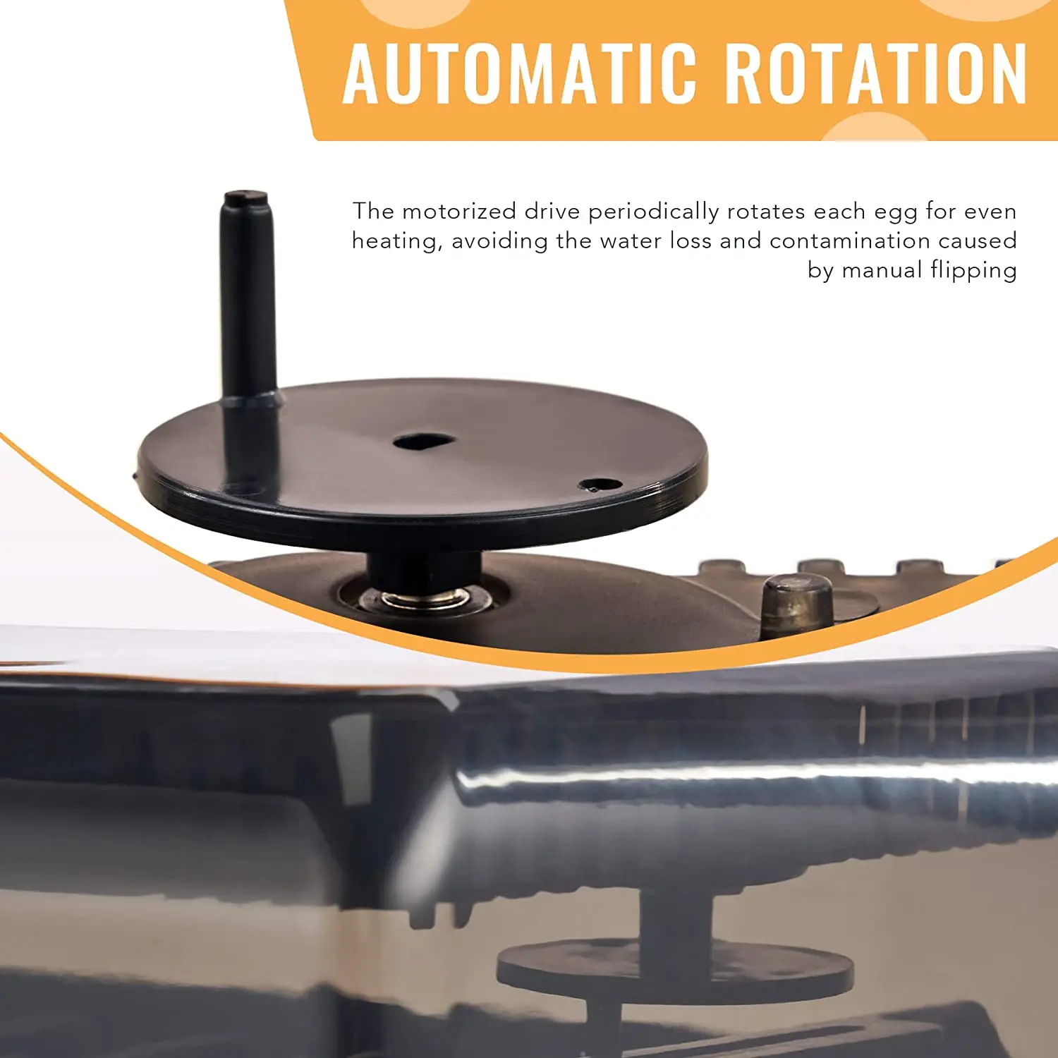 HHD 12 36 egg incubator Rotating Shaft Plastic Spare Part AliExpress