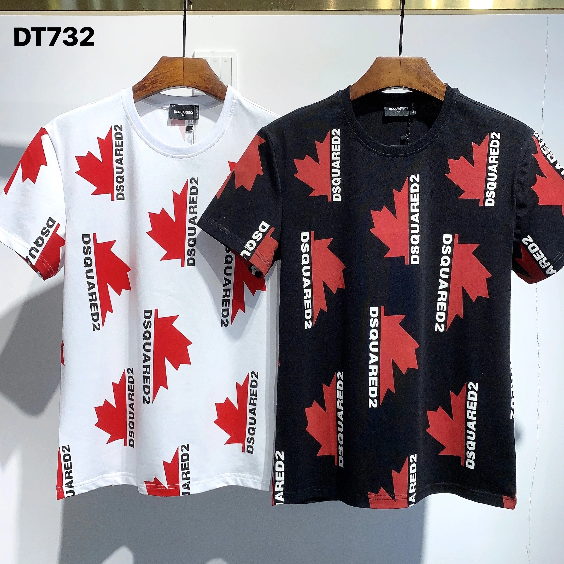 Dsquared2 мужская женская хлопковая Футболка Dsq2 с круглым вырезом и коротким рукавом