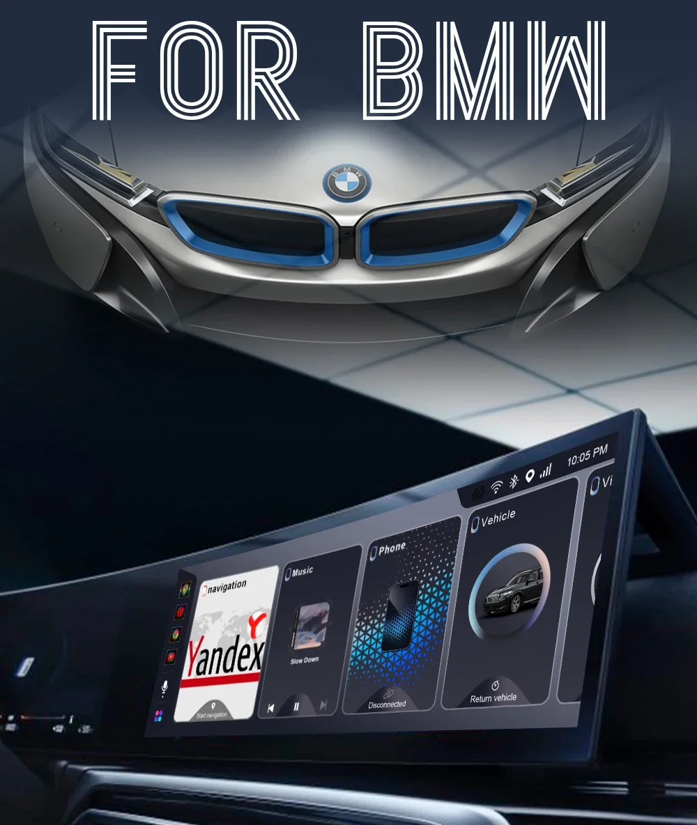 BMW AIBOX ワイヤレスカープレイID8、ID9などに使用可能動作確認済 侍ら