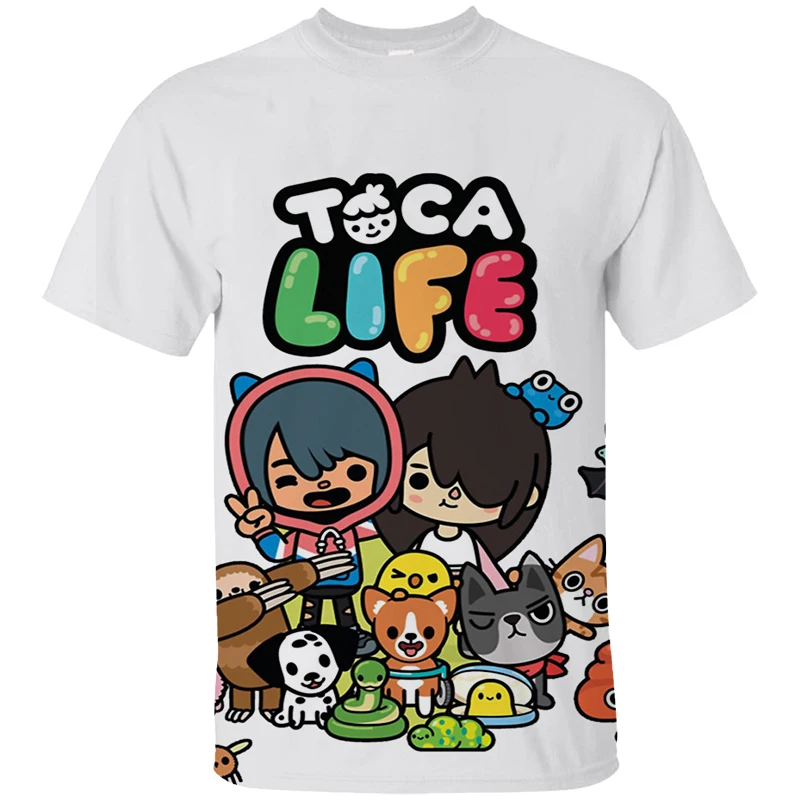 Game Gacha Life 3D T Shirt Women Men Boys Girls Summer Fashion Short Sleeve  Funny Tshirt Graphic Tees Streetwear Kawaii Clothes - AliExpress