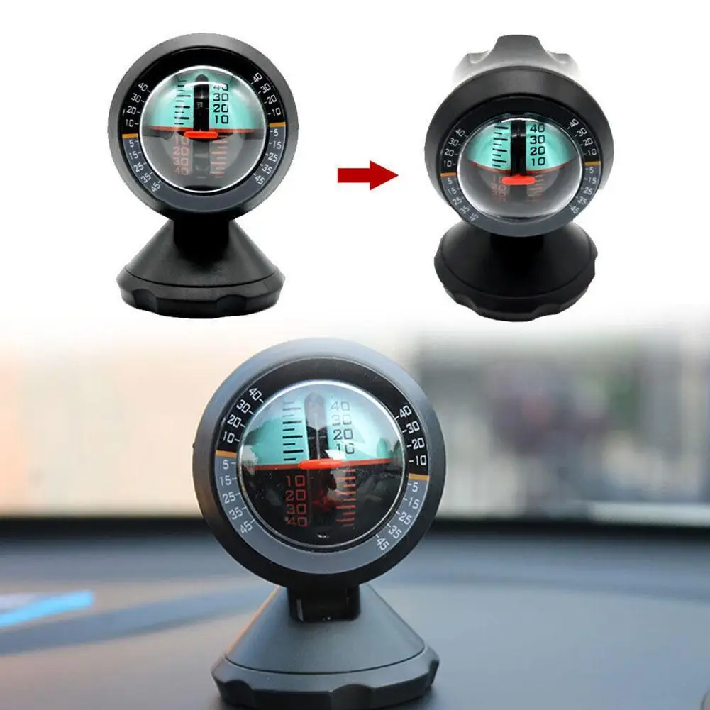 Plastic Car Interior Center Console Compass Auto Tool