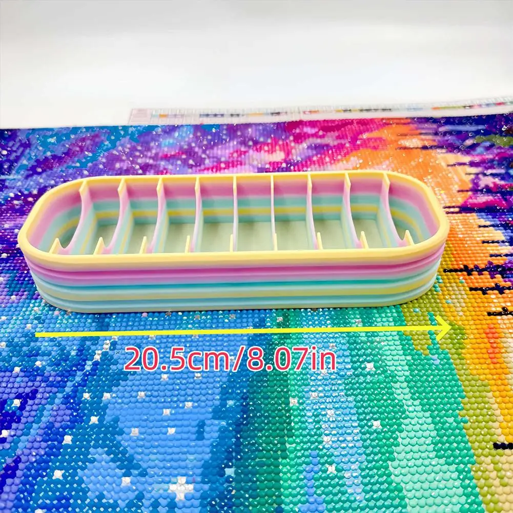 다이아몬드 보관함 그리드형 비즈 보관함 페인팅 드릴 다이아몬드 아트 도구 휴대용 디자인 베스트셀러