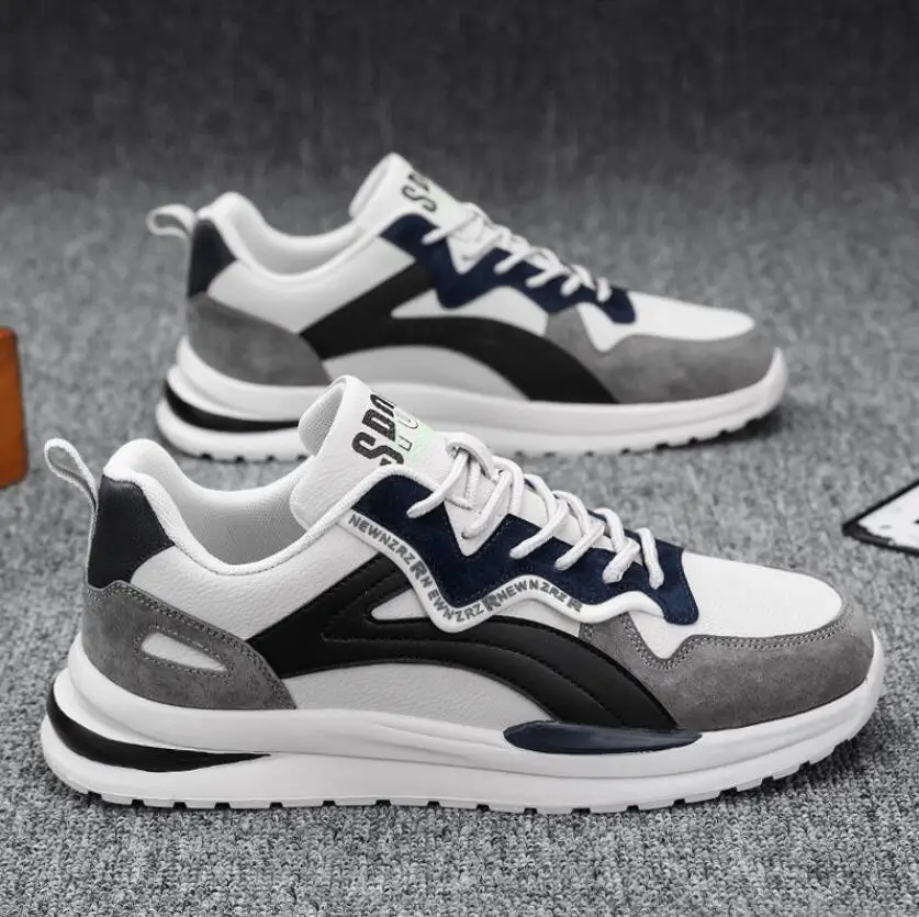 Leichte Herren Laufschuhe Mesh Freizeitschuhe Mit Schnürung_voghion.com