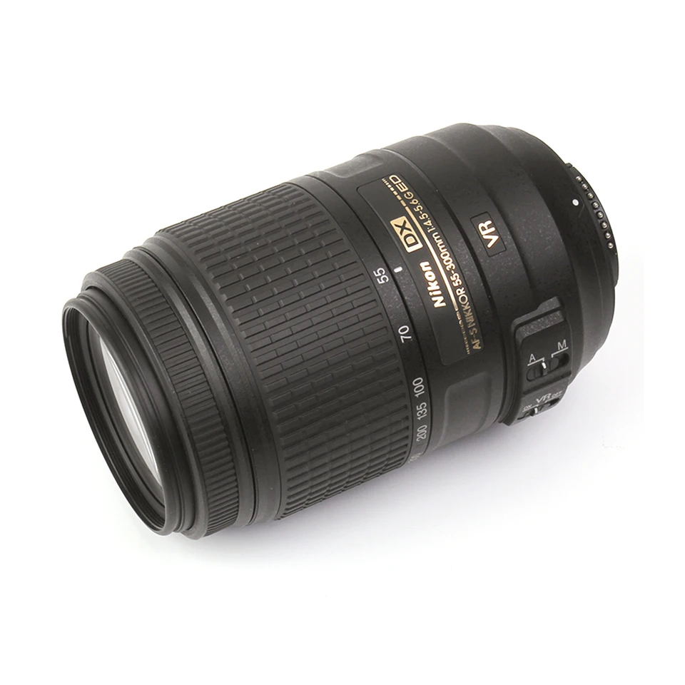 Nikon AF-S dx nikkor 55-300mm f/4.5-5.6g ed vr lente para câmeras