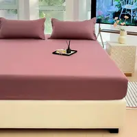 Sheets Sets Household 3pcs with Pillowcase Four Season Universal Protective Korean Fashion Soft Breathable Washable Mattress Ins 6