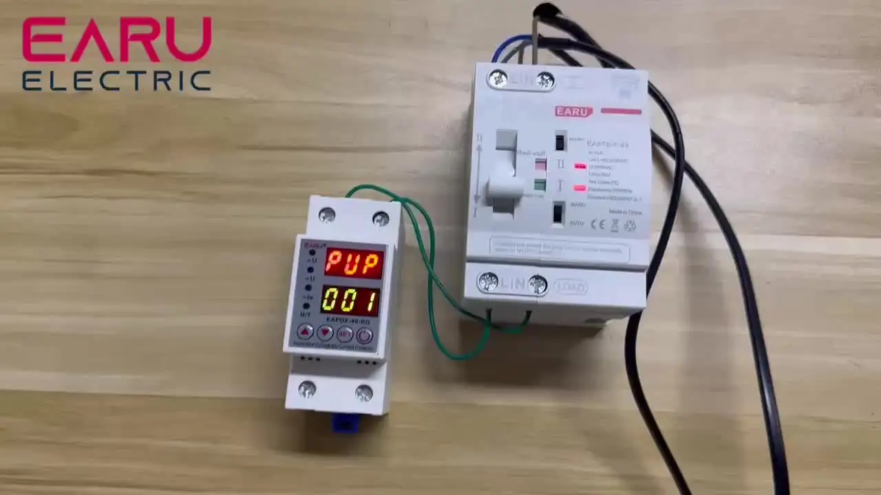 1pc Din Rail ATS 220V 230V Dual Power Automatic Transfer Electrica 1pc L N  220V-230V 63A 1pc Din Rail 4P L N 220V-230V 63A Dual Power Automatic Transfer El