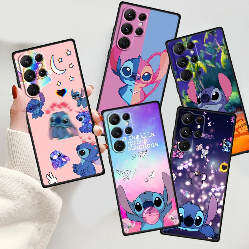 

Stitch Abomination Monster For Samsung Galaxy S23 S22 S21 S20 FE S10 S10E S9 Plus Ultra Pro Lite 5G Black Phone Case