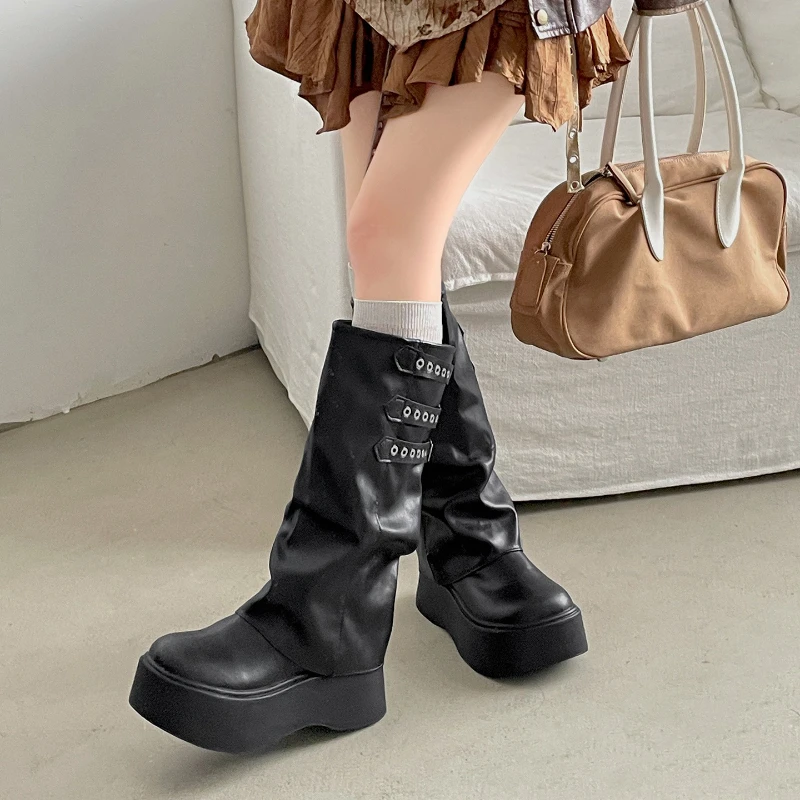 Botas Largas Pantalon Dentro De Las Botas Mujer Outfits Con Botas