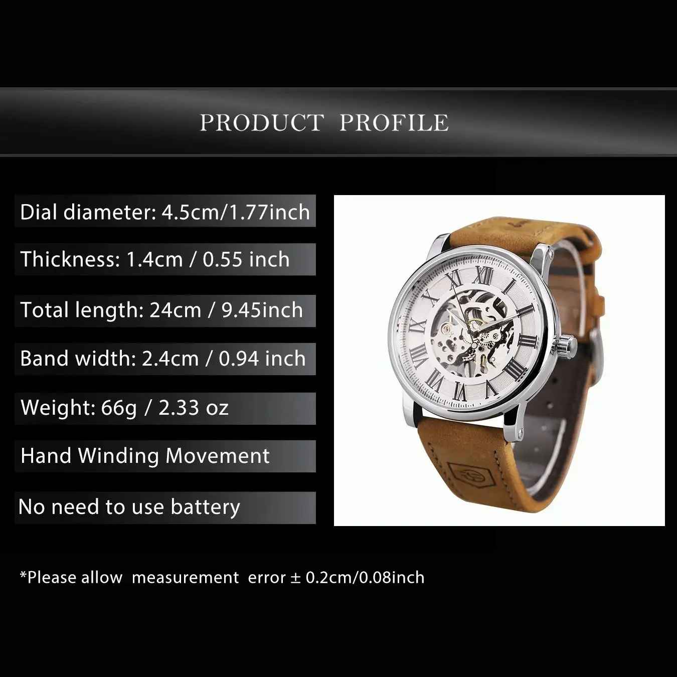 Luxury Skeleton Mechanical Watch For Men With Leather Strap_voghion.com