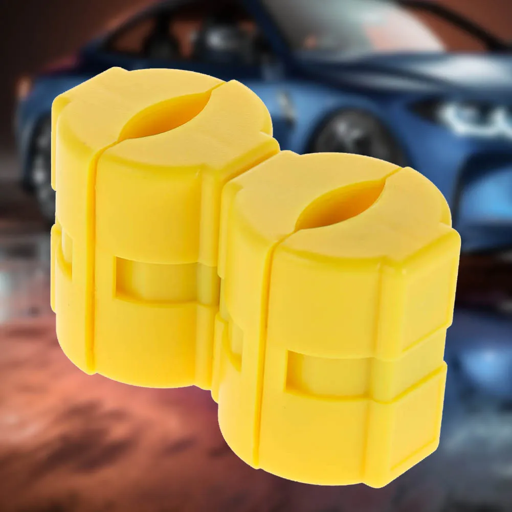 2pcs Car Fuel Economizer Energy-Saving Emission Reduction Device Magnetic Fuel Gasoline Saver with Tighten Band