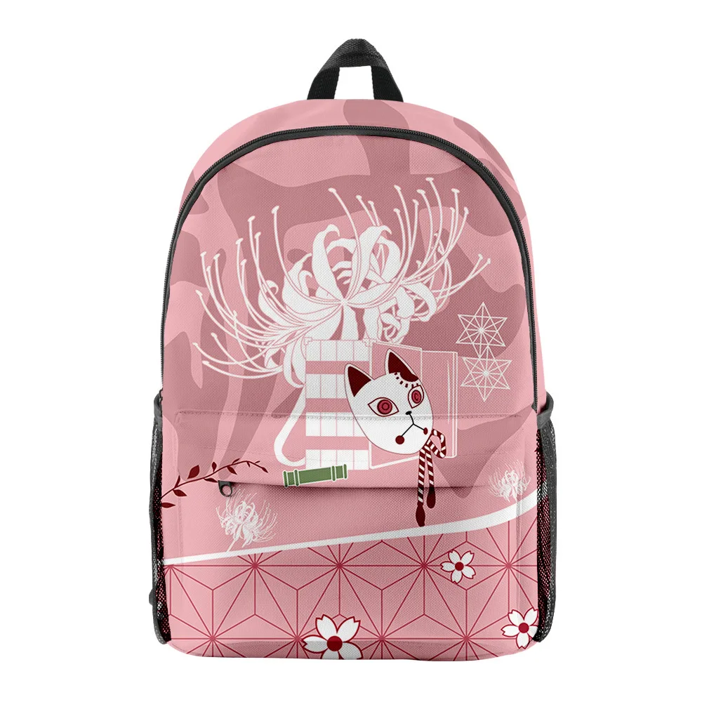 

3D New Product Printing Peripheral Anime Demon Slayer Cartoon Animation Primary and Secondary School School Bags