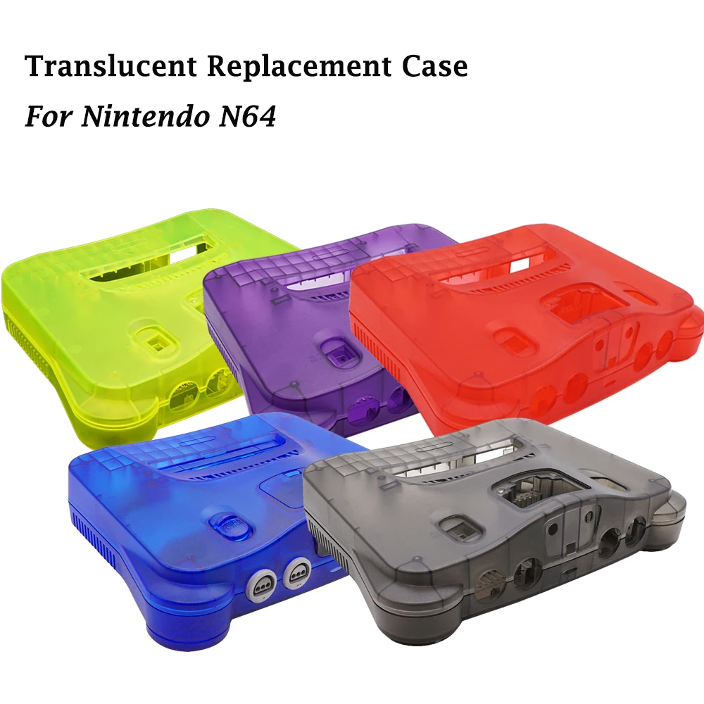 ReplacementPlasticShellTranslucentCaseforNintendo64RetroVideo