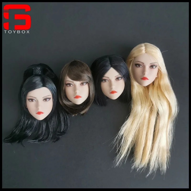 

YMTOYS YMT073 1/6 Exquisite Makeup Head Carving Model Fit 12'' TBL PH Pale Skin Soldier Action Figure Body Dolls