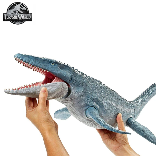 Kinderrijmpjes Meter Becks Originele Mattel Jurassic World Real Feel Mosasaurus Vleesetende Dinosaur  Kinderen Speelgoed Voor Jongens Originele Merk Verjaardagscadeautjes -  AliExpress