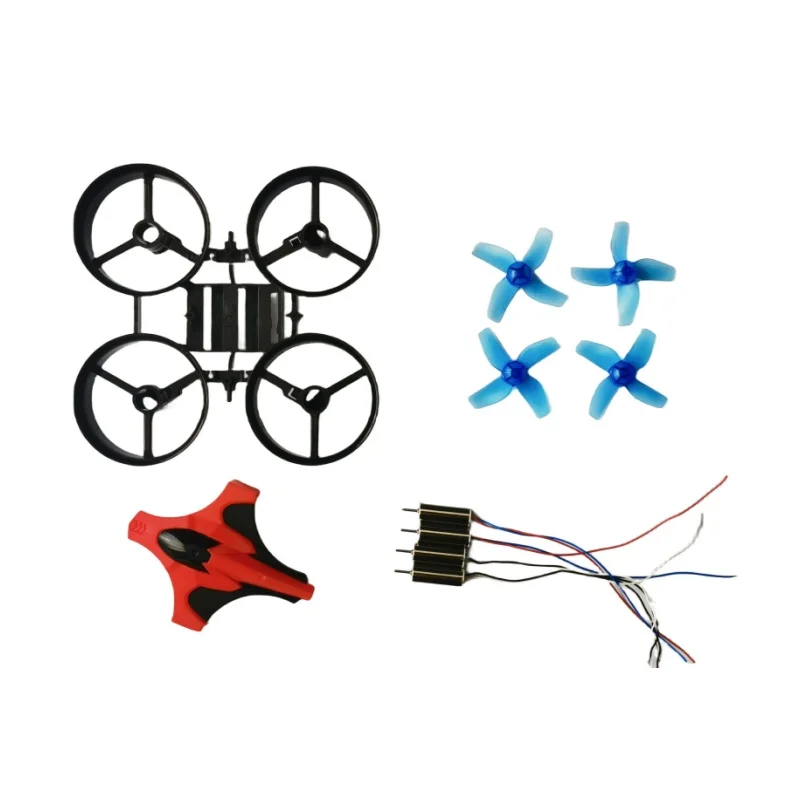 Kit cadre drone mini 6x15mm moteurs hélices compatible Inductrix Eachine JJRC H36