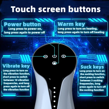 Automatic Sucking Male Masturbator Cup Oral Vagina Vibrator Sexy Toys For Men Blowjob Sex Machine Adult Goods For men 18+ 5