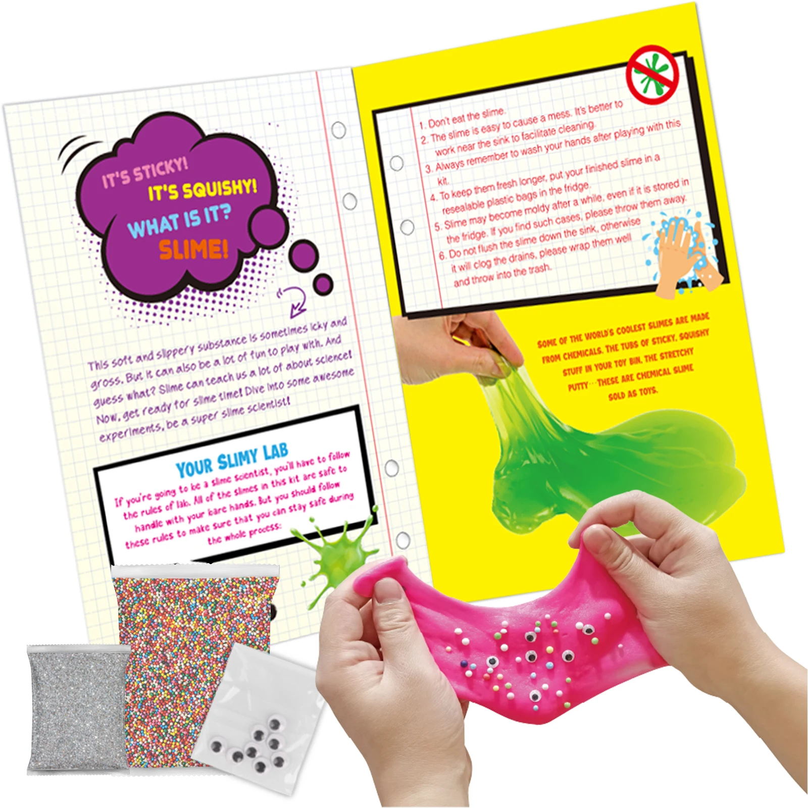 LC Crafts Arts and Crafts for Kids Ages 8-12 Create Your Own Plush Toys Kit Includes All Supplies and Instructions Best Craft Project for Girls 