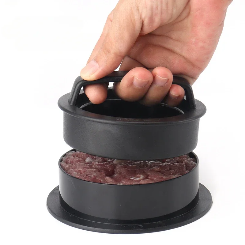 3in1 Round Hamburger Maker Non-Stick Meat Press Tool Beef Pork Grill Burger Press Pie Patty Maker Mold Barbecue Kitchen Utensils